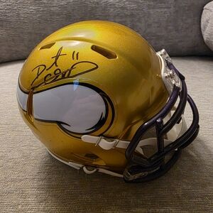 Daunte Culpepper Signed Minnesota Vikings Flash Speed Mini Helmet